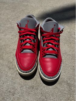 Jordan 3 red size 13