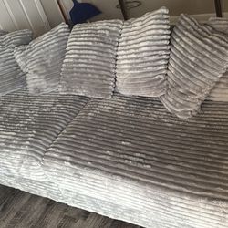 Gray Sectional 