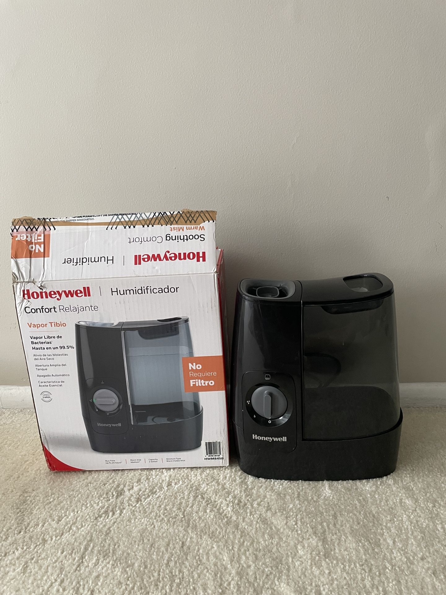Honeywell Humidifier - warm mist