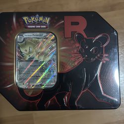 Team rocket mew tin sealed