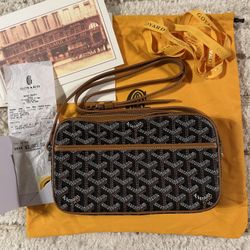 Goyard Cap-Vert PM Crossbody Bag Brown