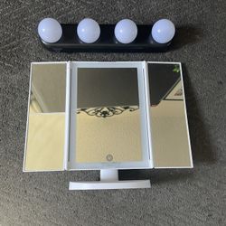 Light Up Mirror And Lights