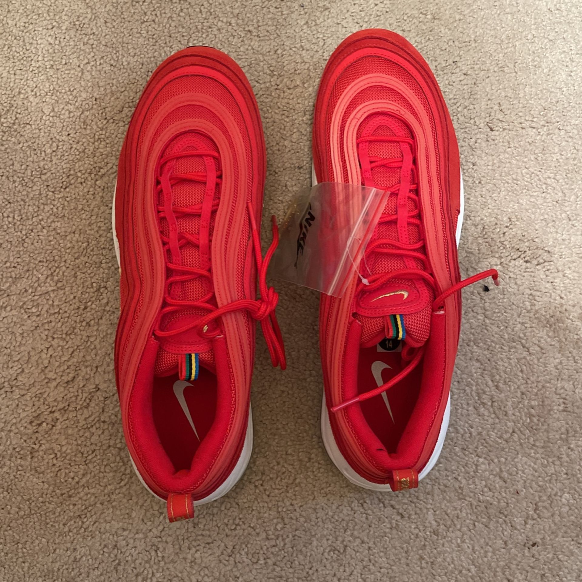 Nike Nike Air Max 97 Red Olympic Rings Size 14