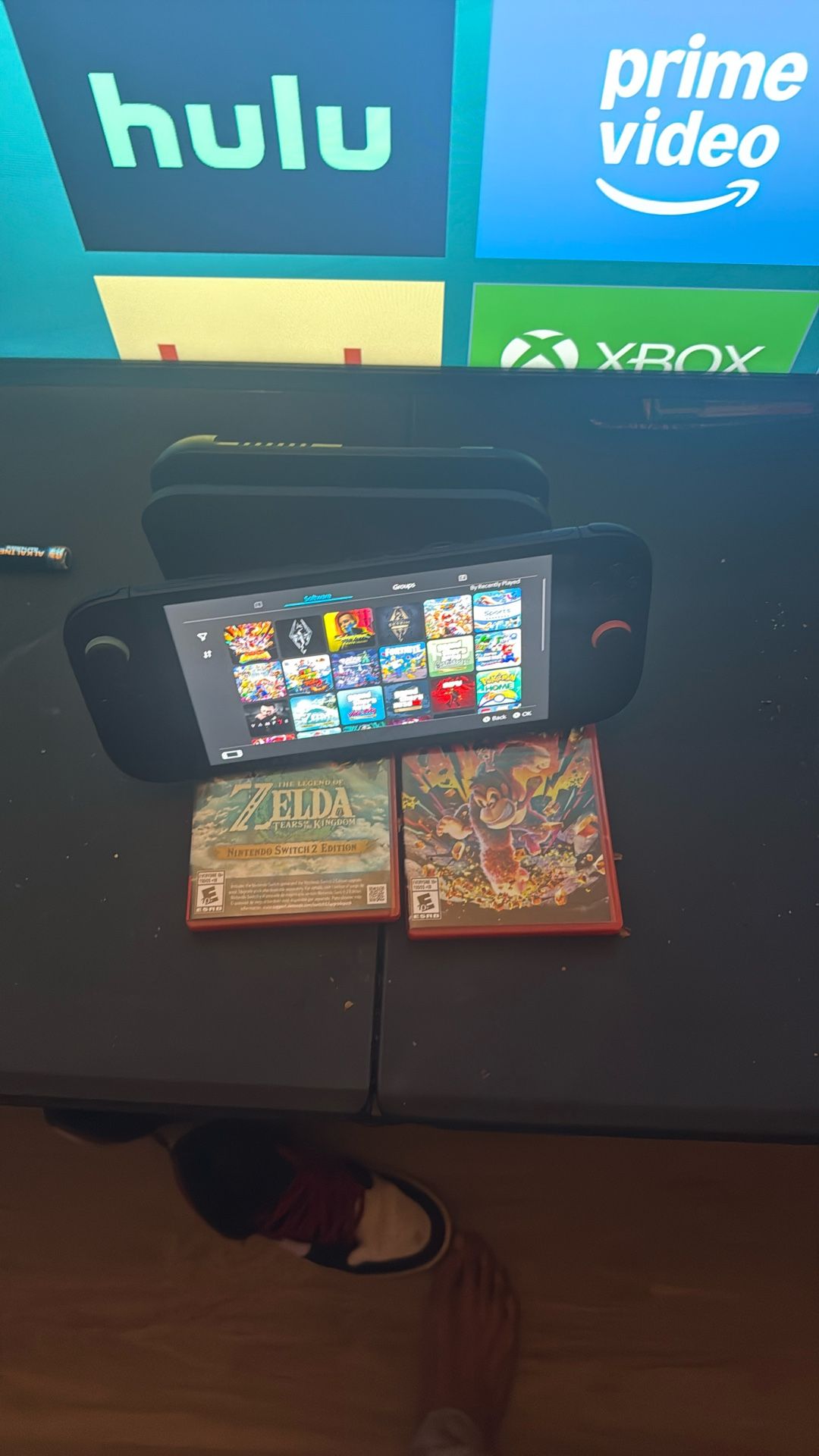 Nintendo With Account And Games