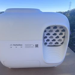 PetSnowy Self-Cleaning Automatic Cat Litter Box with Odor Control