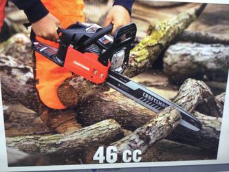 CRAFTSMAN S205 46-CC 2-CYCLE 20-INCH GAS CHAINSAW.  IN GREAT CONDITION