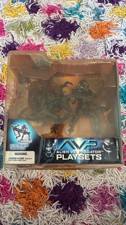 Alien Vs Predator Playset New in Box 2005