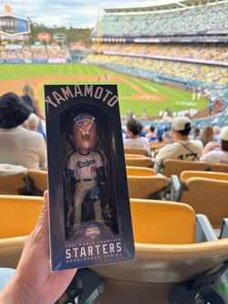 Dodgers Yamamoto Starter Bobblehead