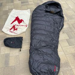 Marmot Lightweight Sleeping Bag, Hydrogen 900 Fill Goose Down 