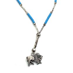 G & S Southwestern Turquoise Necklace 