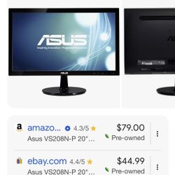 20” Computer Monitor,