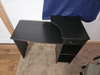 Desk with desk chair