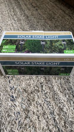 Solar lights 8 pcs/ Luces solares 8 Piezas