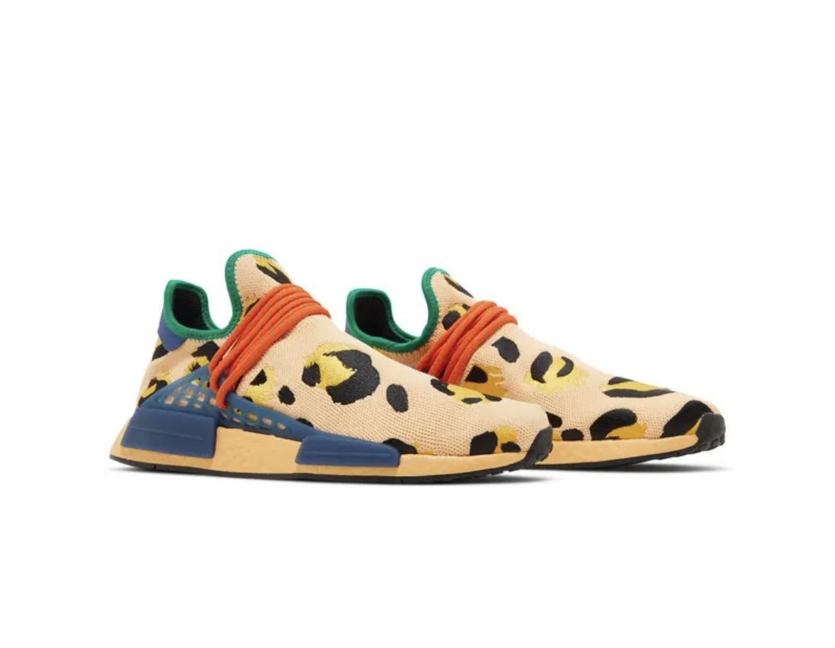 2022 Pharrell x adidas NMD Human Race 'Animal Print - Pulse Amber'