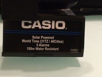 Casio Tough Solar watch