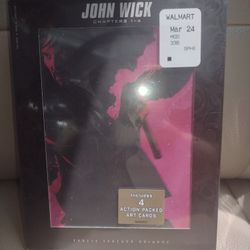 New SEALED John Wick 1-4 Special edition 