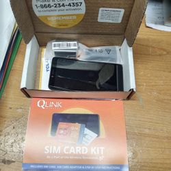 Brand New TLC Phone With New Sim Card
