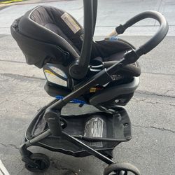Stroller, Carrier And Base 