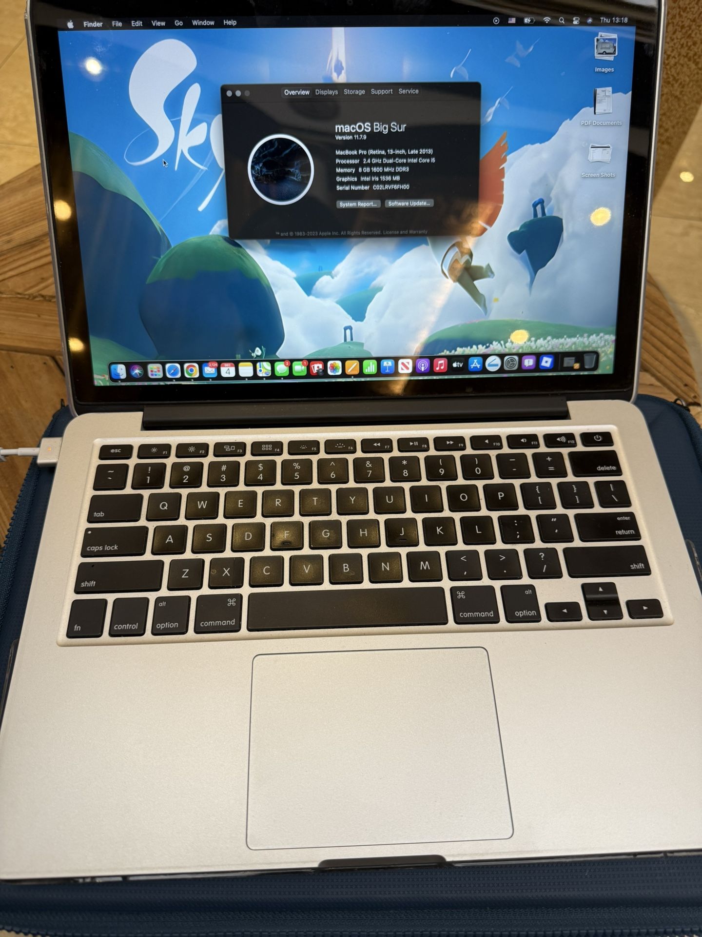 Late 2013 MacBook Pro 13 Inch