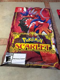 Pokémon Scarlet Nintendo Switch Promotional Banner