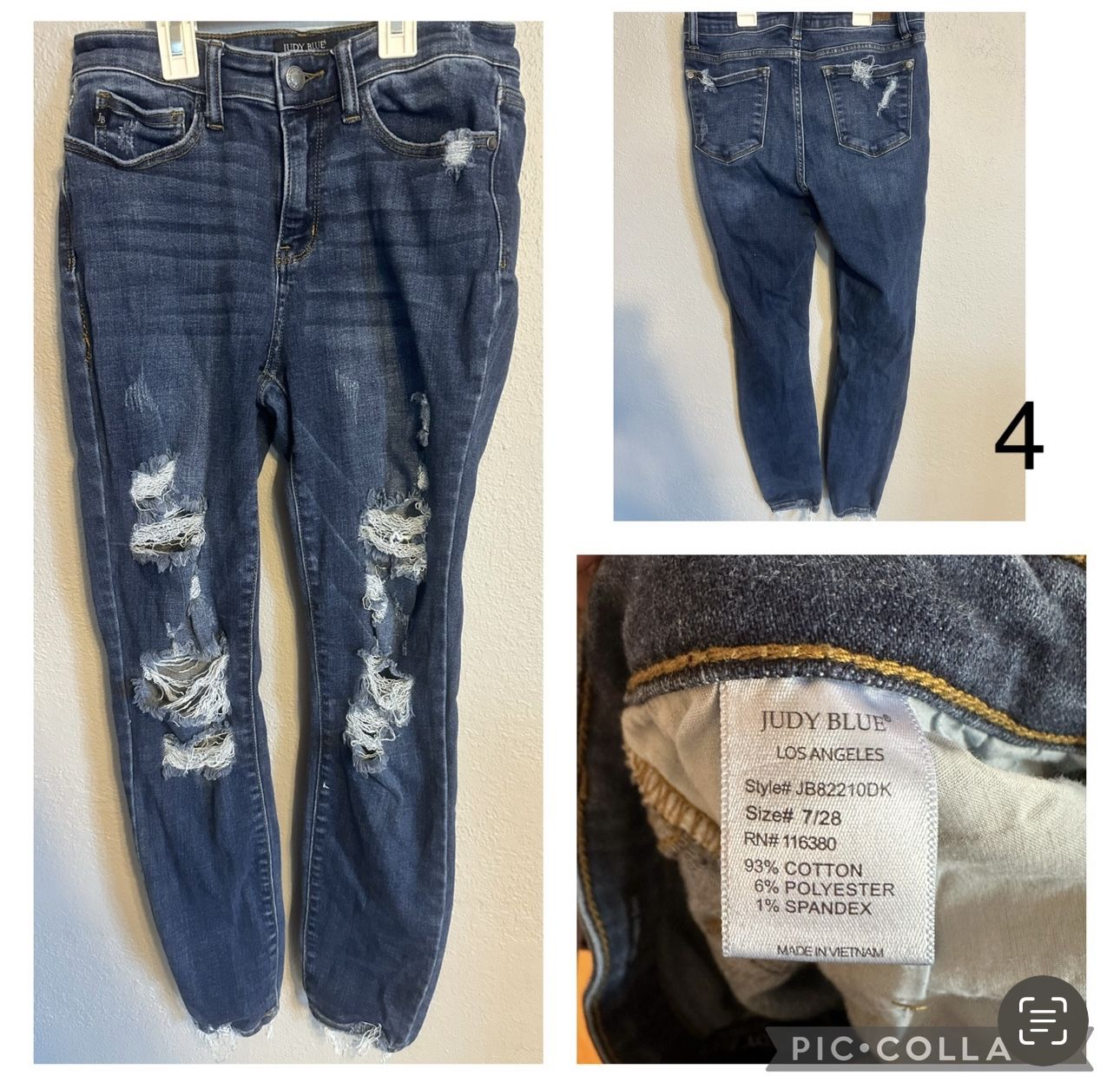Judy Blues Jeans Size 7/28