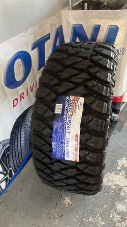 Atlander Roverclaw MT1 35x12.50R24LT Mud Tires - Set of four - Free Installation