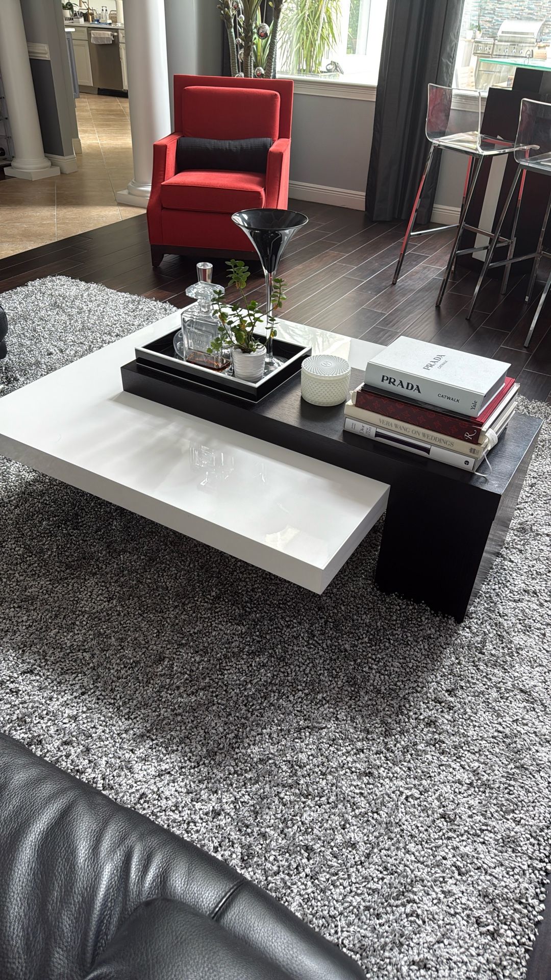 Modern Coffee table And console Table Set