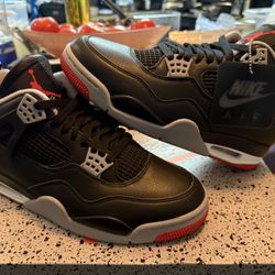 Air Jordan 4 Bred Reimagined 9.5 