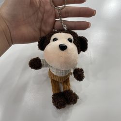 Cute Silly Monkey Keychain