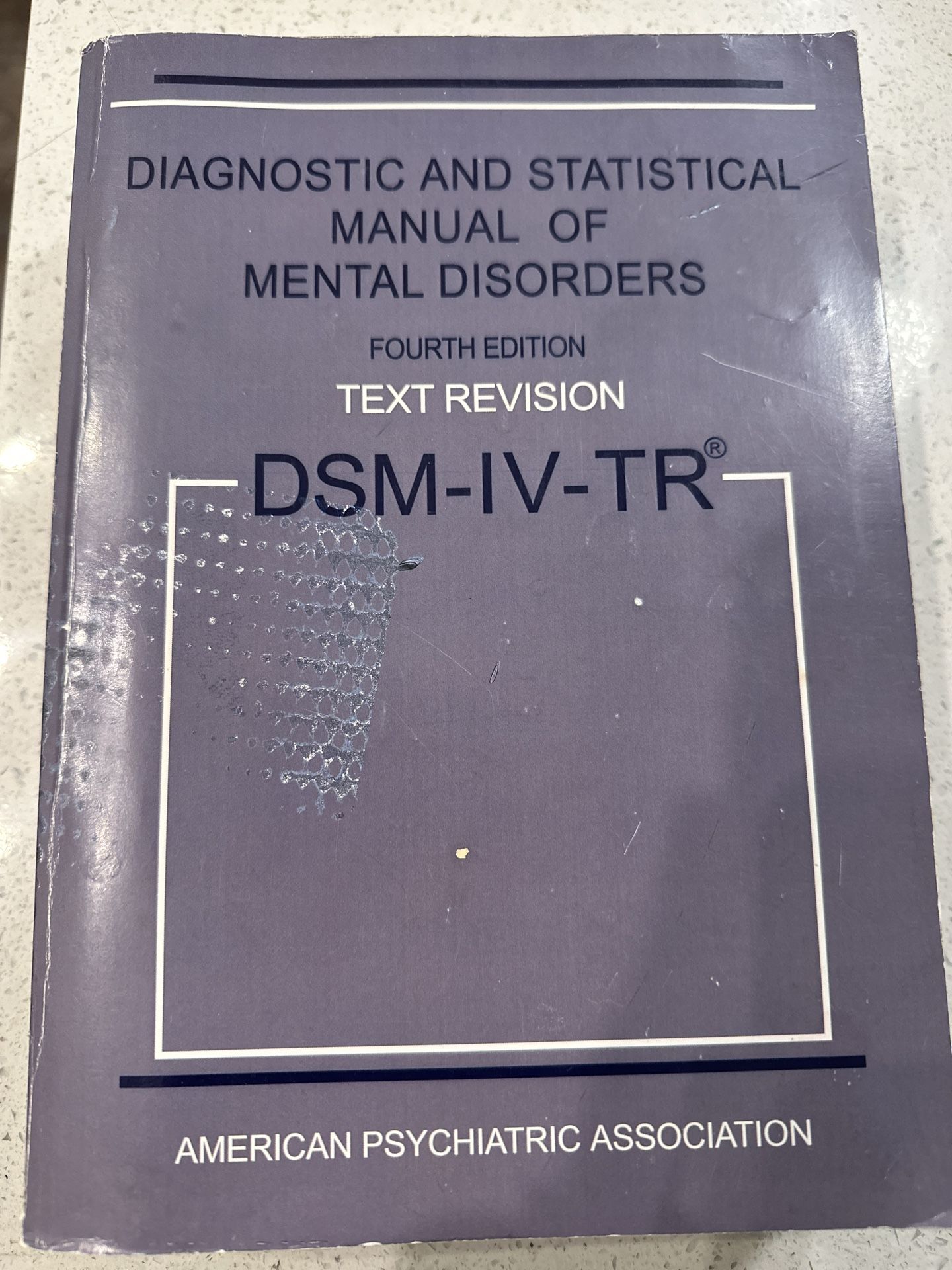 DSM-IV-TR by American Psychiatric Association