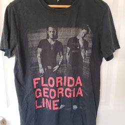 Florida Georgia Line Tour Tshirt Size Medium 