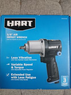 New HART 3/8 Air Impact Wrench