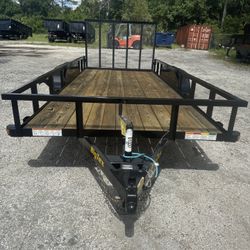 6.4 x 16 big Tex utility Trailer 
