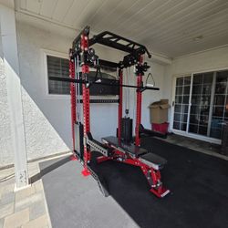 Vesta Pro Series 2in1 Squat Rack | Functional Trainer | 400lb Weight Stack | Commercial Grade | Gym Equipment | FREE DELIVERY🚚