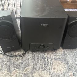 Sony SRS-D4 Speakers