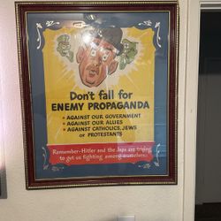 Original Don't Fall For Enemy Propaganda