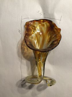 Blown glass vase Plus lots more Christmas gifts