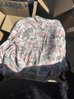 Long Sleeve Camel Pink Top