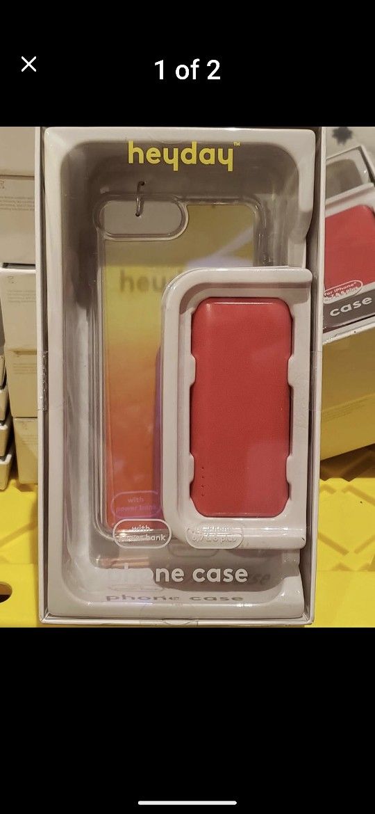 iPhone 6, 7, and 8 Plus Phone Case and Power Bank