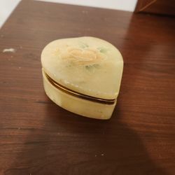 Alabaster Trinket Box