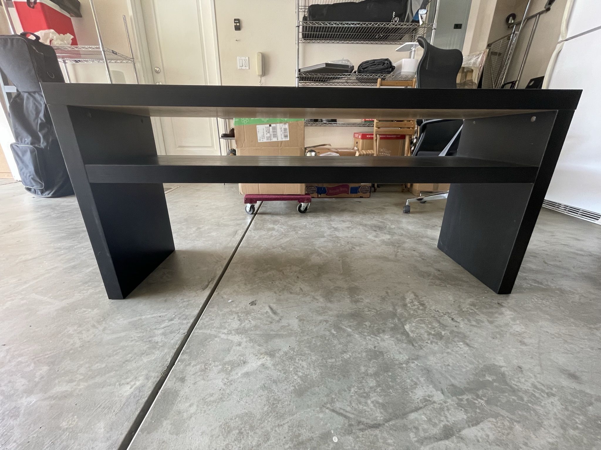 IKEA LACK CONSOLE TABLE 55 1/8 X 15 3/8 X 25 5/8 Black Brown