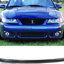 Fits 2003-2004 Ford Mustang SVT OE Style Front Bumper Lip Spoiler PU