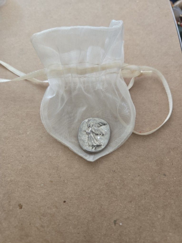 Angel Coin Pocket With Satchel