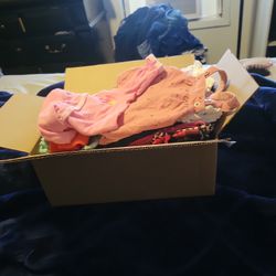 Box Of 3 To 6 Clothes 