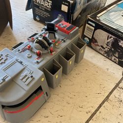 Nice vintage boxed collection of Star Wars toys playsets remote controlled R2D2 Hoth Base Imperial Troop Transport A New Hope