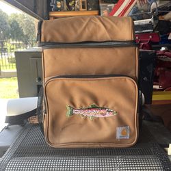 Carhartt Cooler Backpack With Trout Embroidery