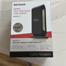 Modem Nether cM1000 ultra high-speed cable modem 3.1