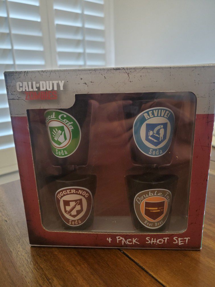 Call Of Duty Zombies 4 Pack Shot Set