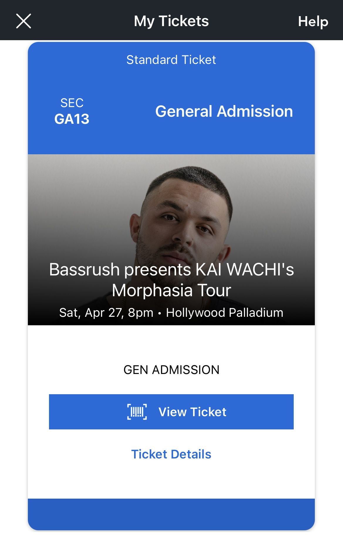 Kai Wachi At Hollywood Palladium 4/27