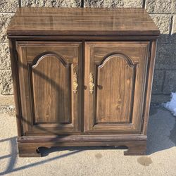 Bassett mini buffet cabinet 